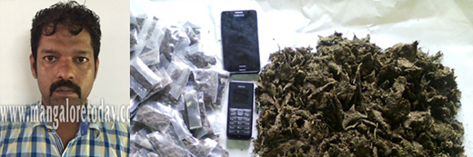 Mangaluru: Man selling ganja to students arrested in old port area